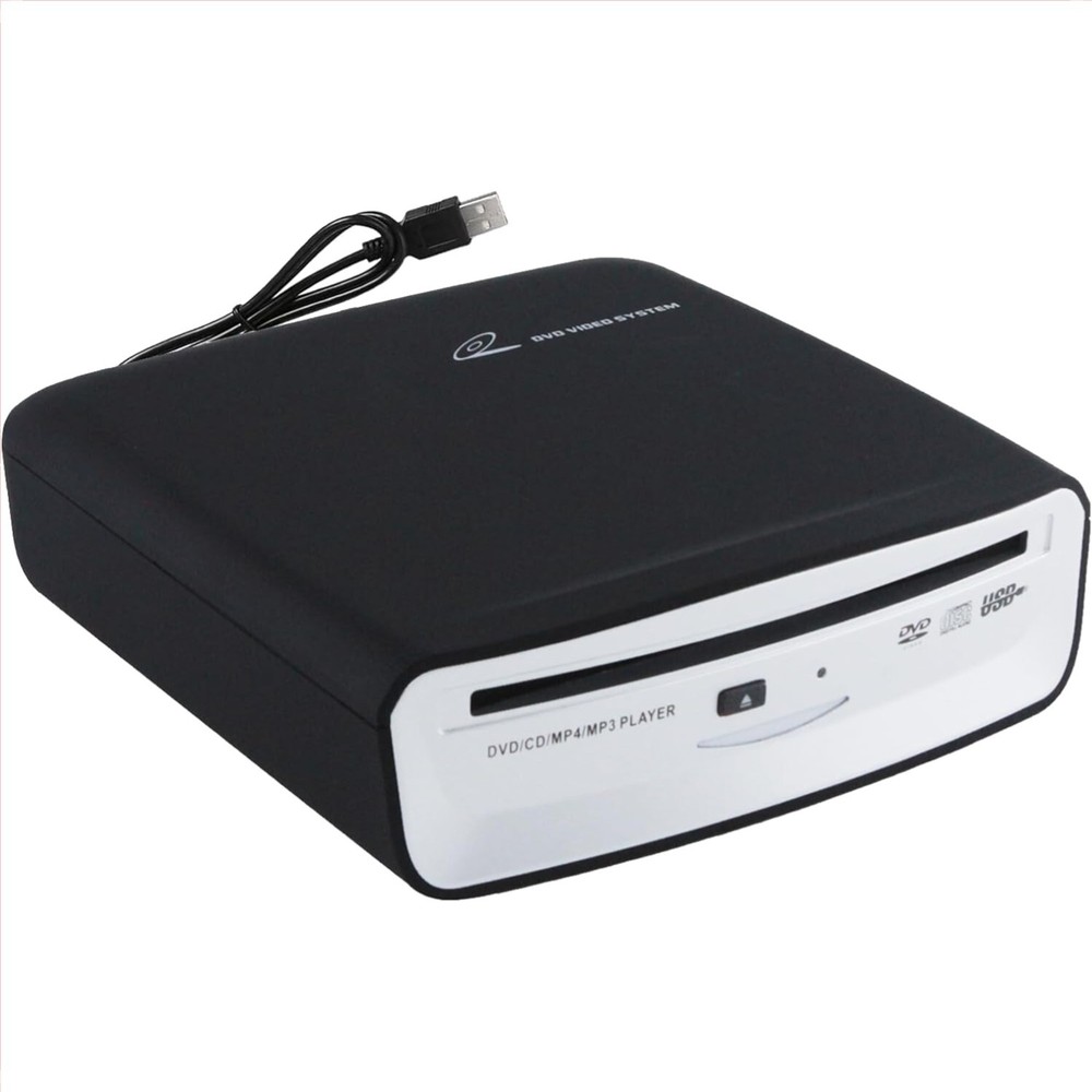 Universal USB External CD Player for Car - Plug & Play with Multi-Device Support