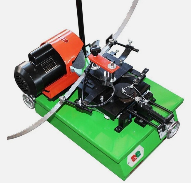 Automatic Band Saw Blade Sharpener Gear Sharpening Grinder Adjustable Speed