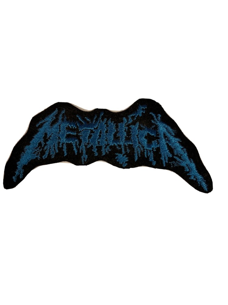 Metallica Iron On Patch - Blue