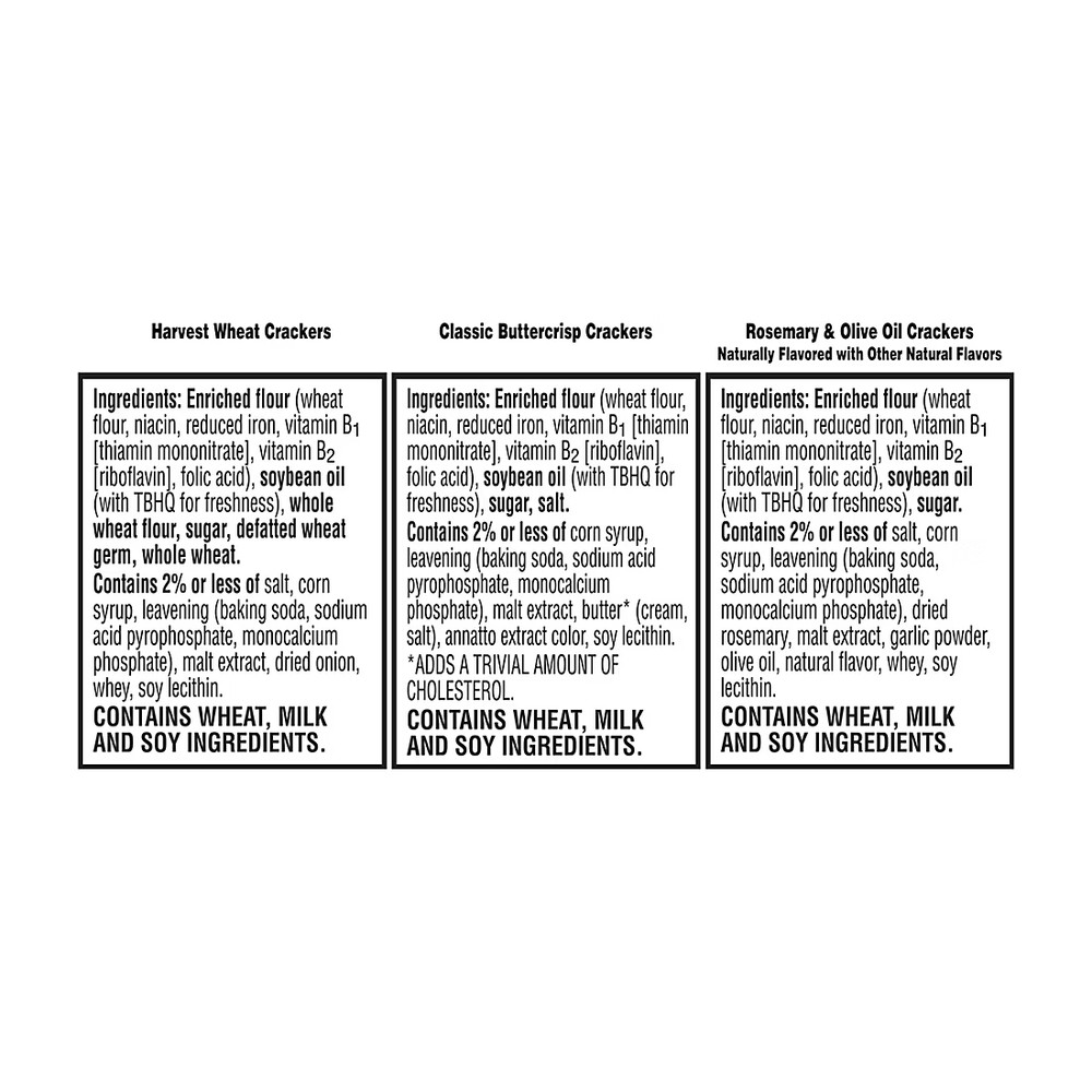 Kellogg's Toasteds Crackers Variety Pack (40 oz.)