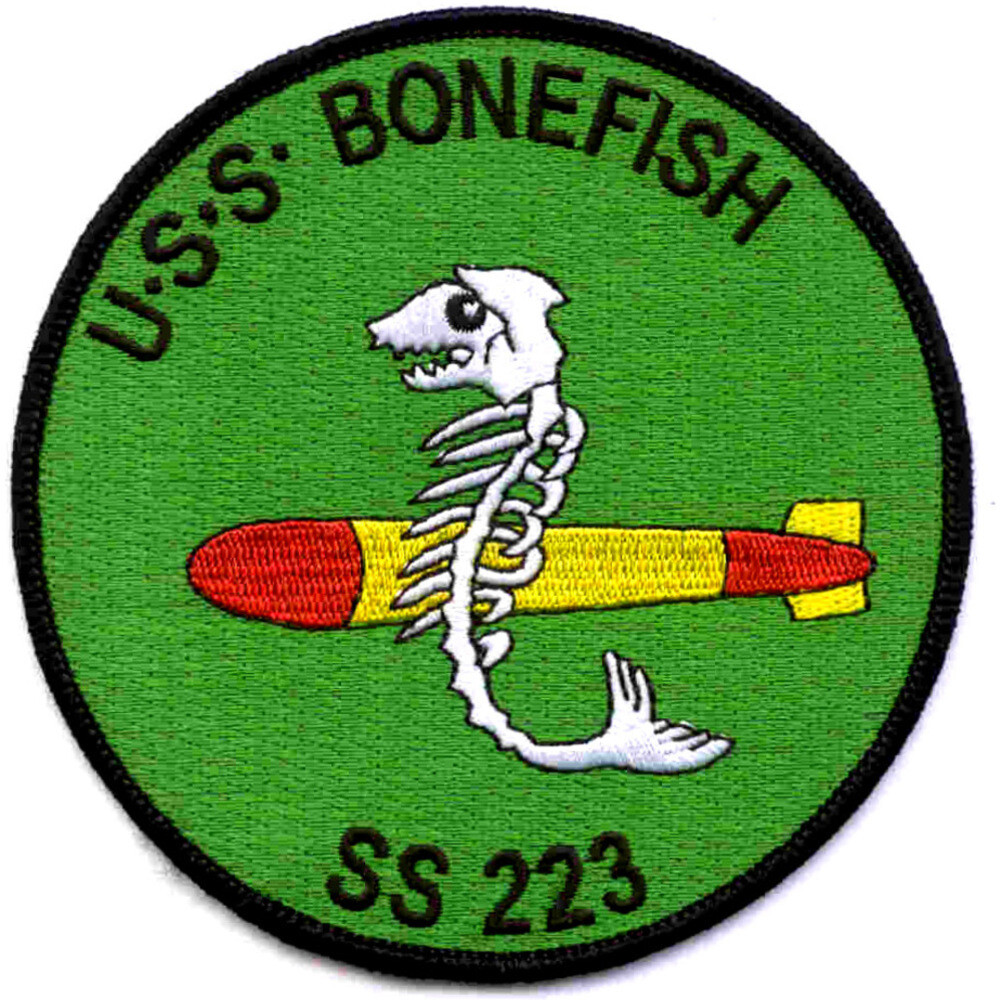SS-223 USS Bonefish Patch - Version B