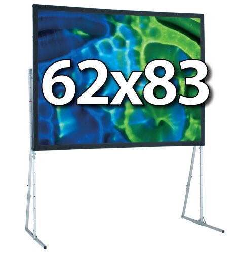 DRAPER 241094CD - UFS 62x83 COMPLETE SCREEN SYSTEM - DUAL PROJECTION - HD-LEGS