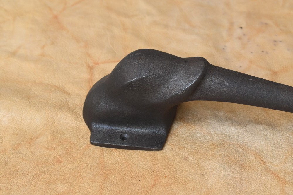Cast iron door gate Elephant Face handle vintage style Front Door pull handle