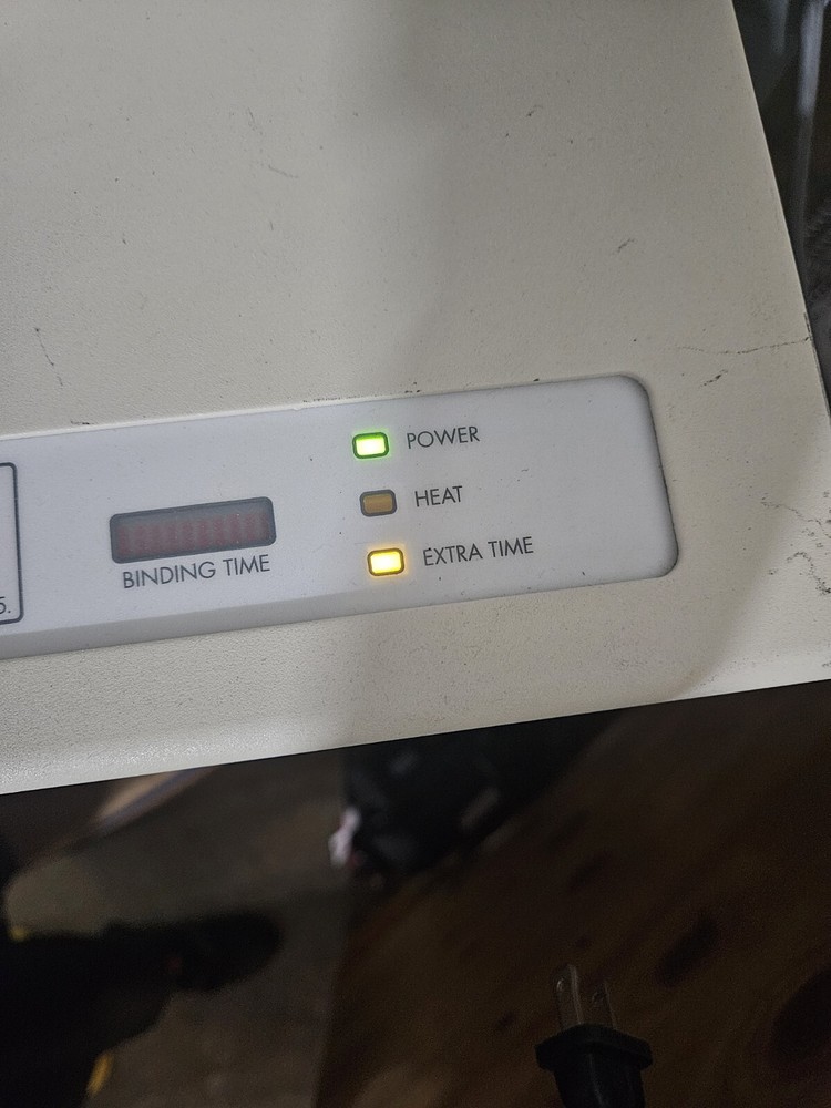 Coverbind 5000 Desktop Binding Machine (Tested)