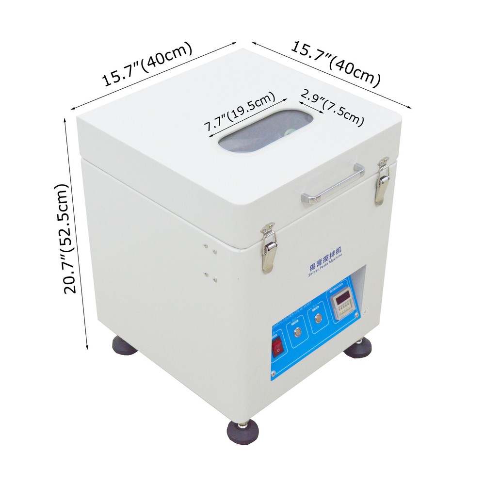 110V Automatic Solder Paste Mixer LED Digital 100W