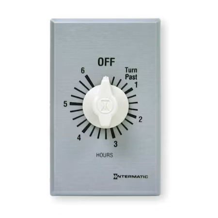 Intermatic Ff6h Timer, Spring Wound