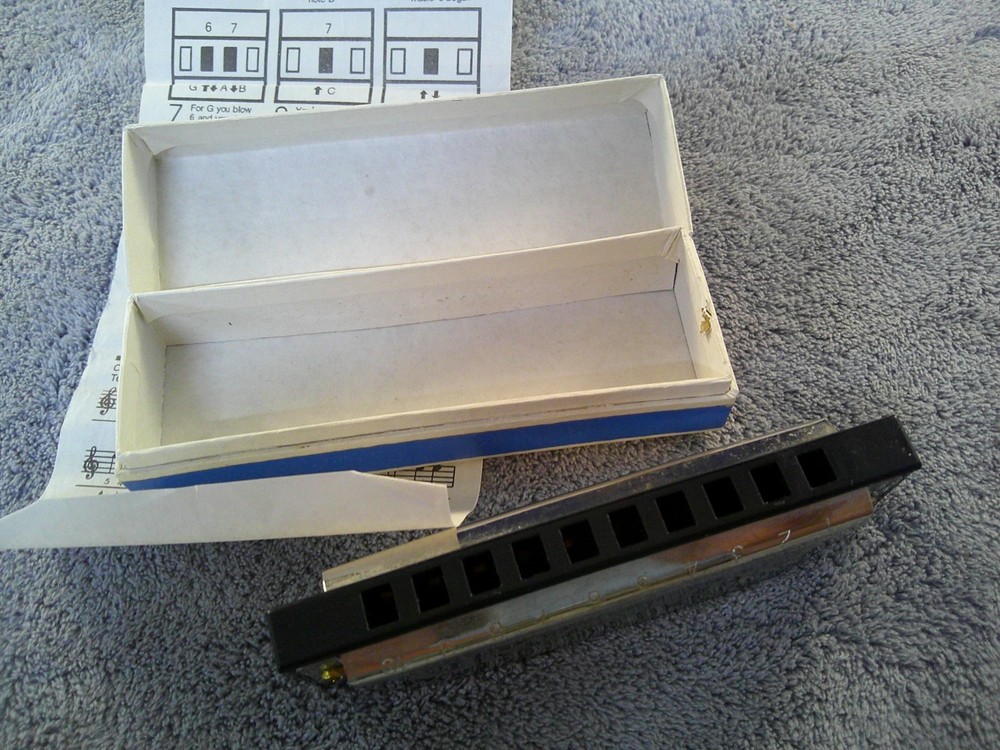 Bluesband Hohner International Harmonica Open Box
