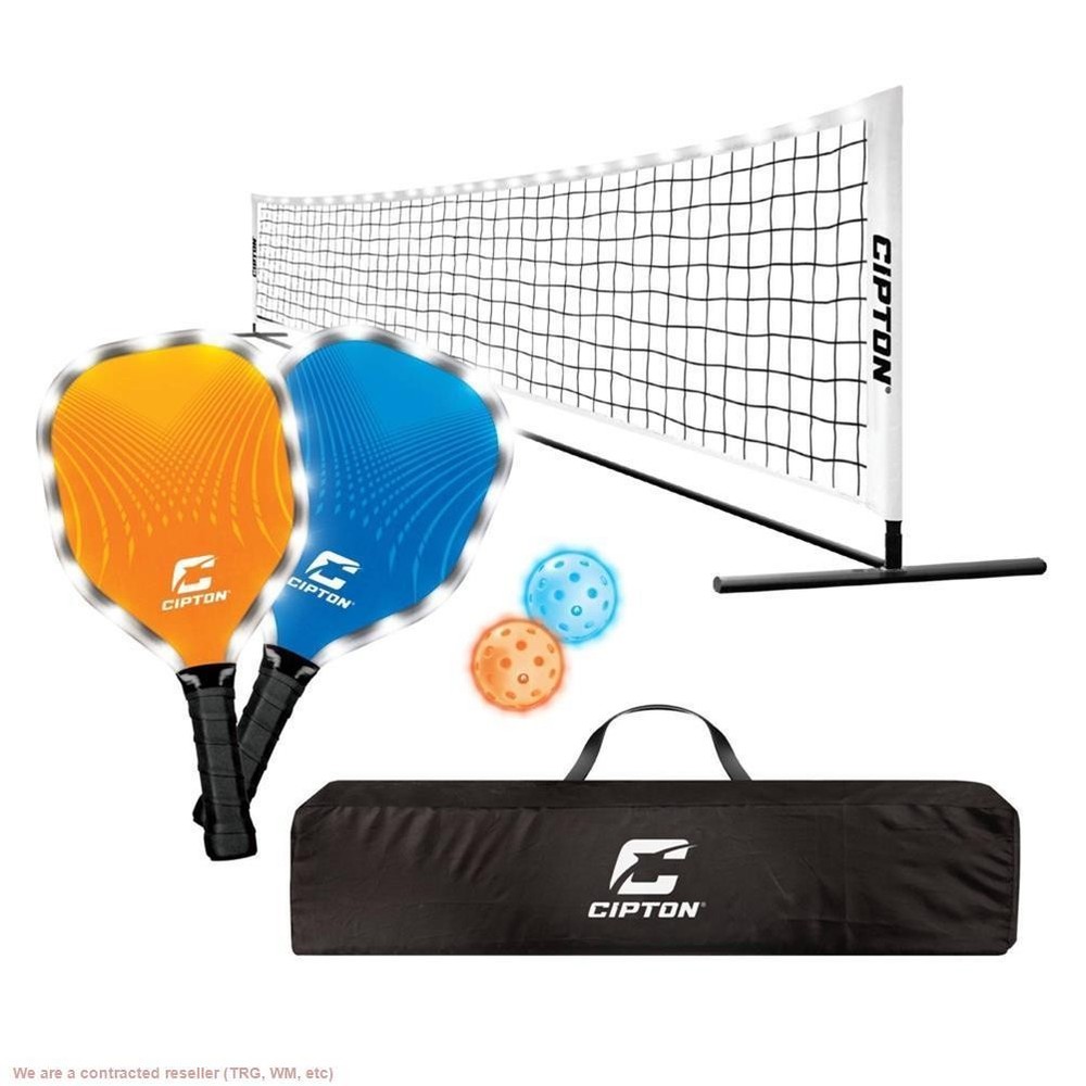 CIPTON LED Pickle Ball Net Set - 7pc