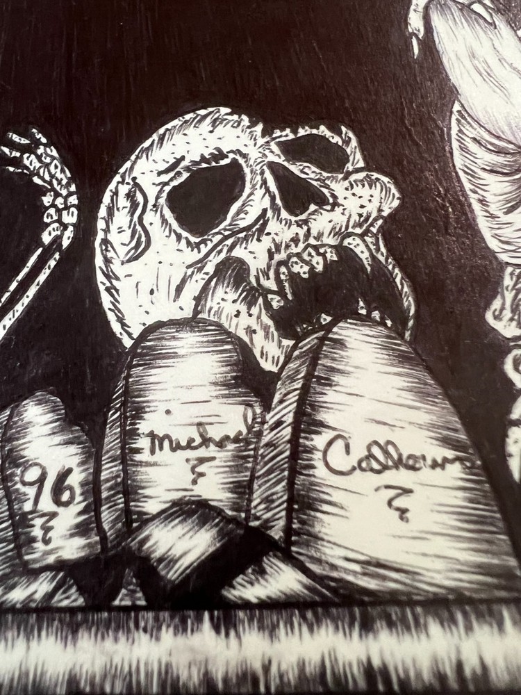 Drawing by serial killler Michael Calhoun