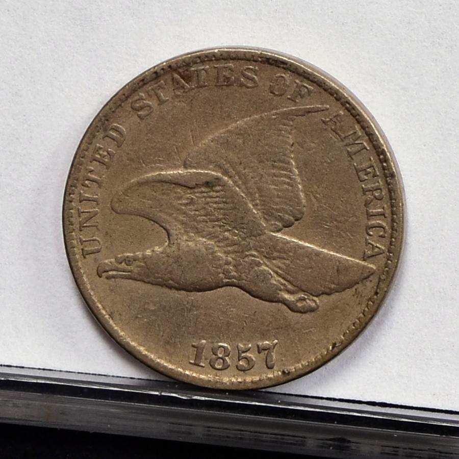 1857 Flying Eagle Cent -Fine (#61171-L)