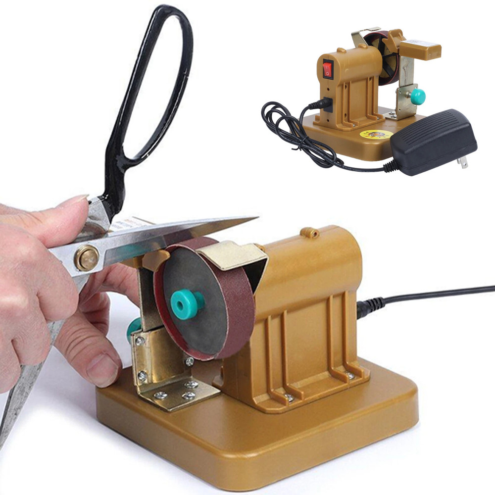 Professional Scissors Sharpener Fixed Angle Tool 400-1000# Sand Ring Tools