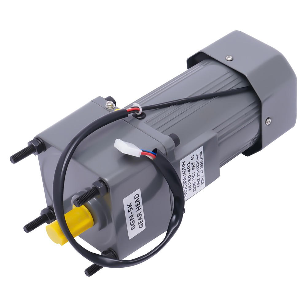 250W 110V AC Gear Motor with Variable Speed Controller and Bracket Single-Phase