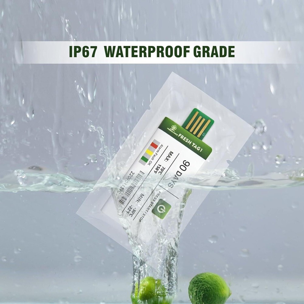 Fresh Tag Single Use Temperature Data Logger 15 days 50 UND