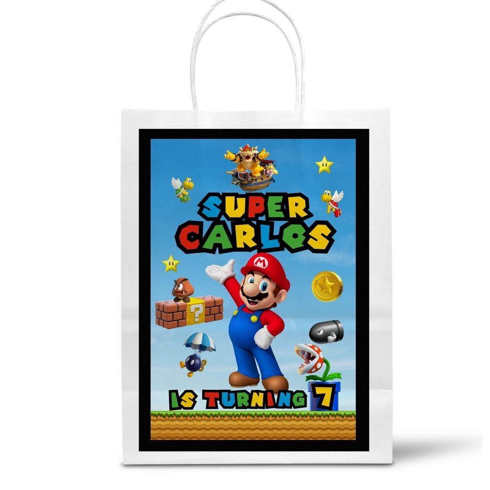 Super Mario Gift Bags