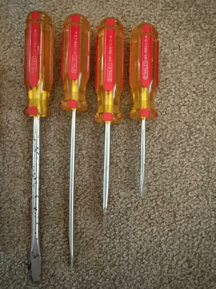 Stanley philips and screwdrivers