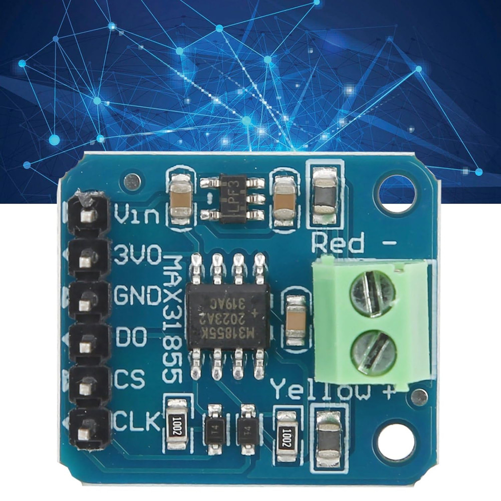K Type Thermocouple Module Sensor Probe Temperature -200°C to +1350°C SPI Interf