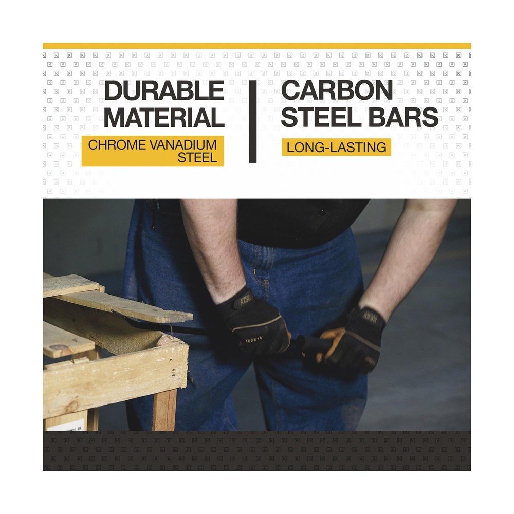 Klutch Pry Bar Set - 8-Pc.