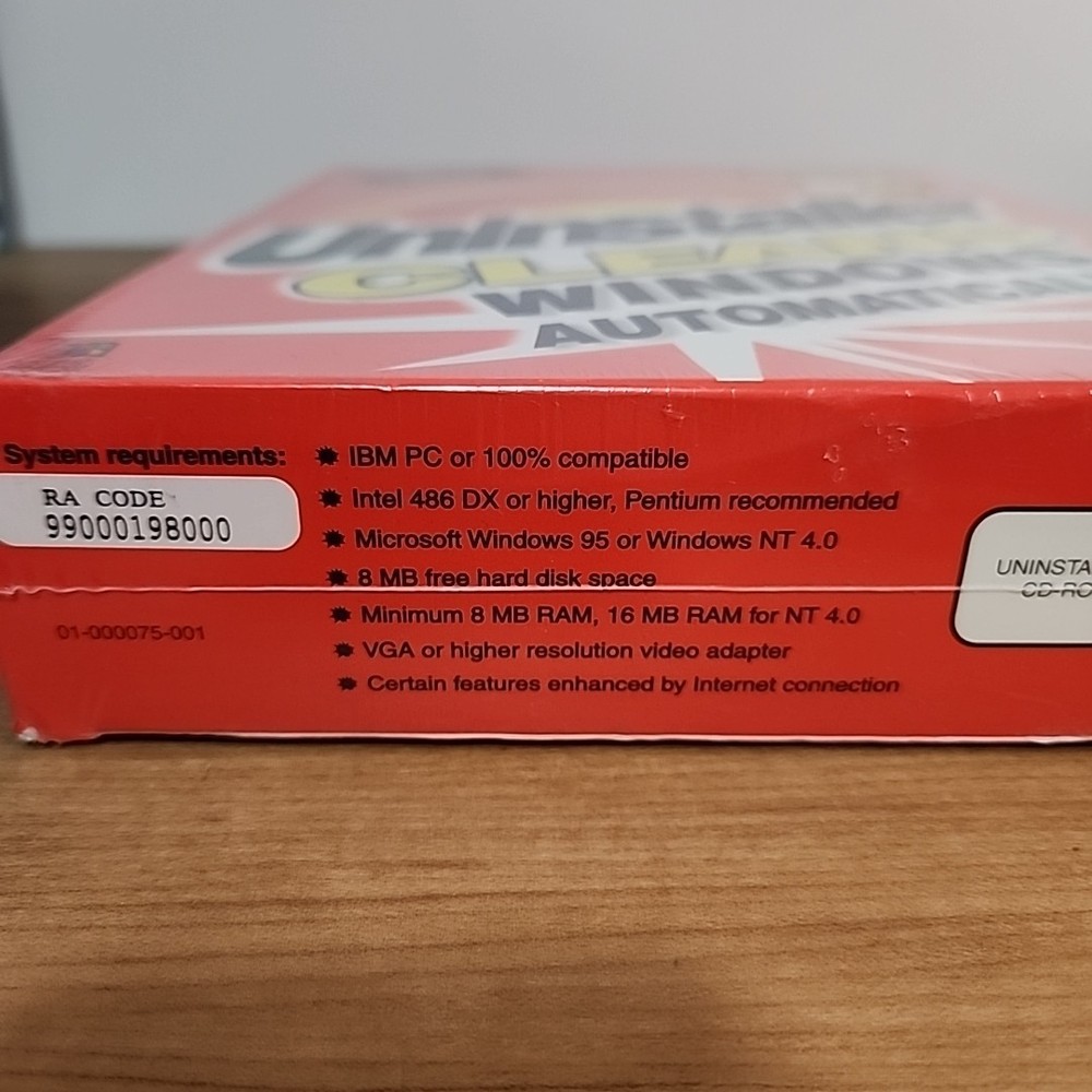 Microhelp Uninstaller Windows 95 And NT CD Rom Version CyberMedia