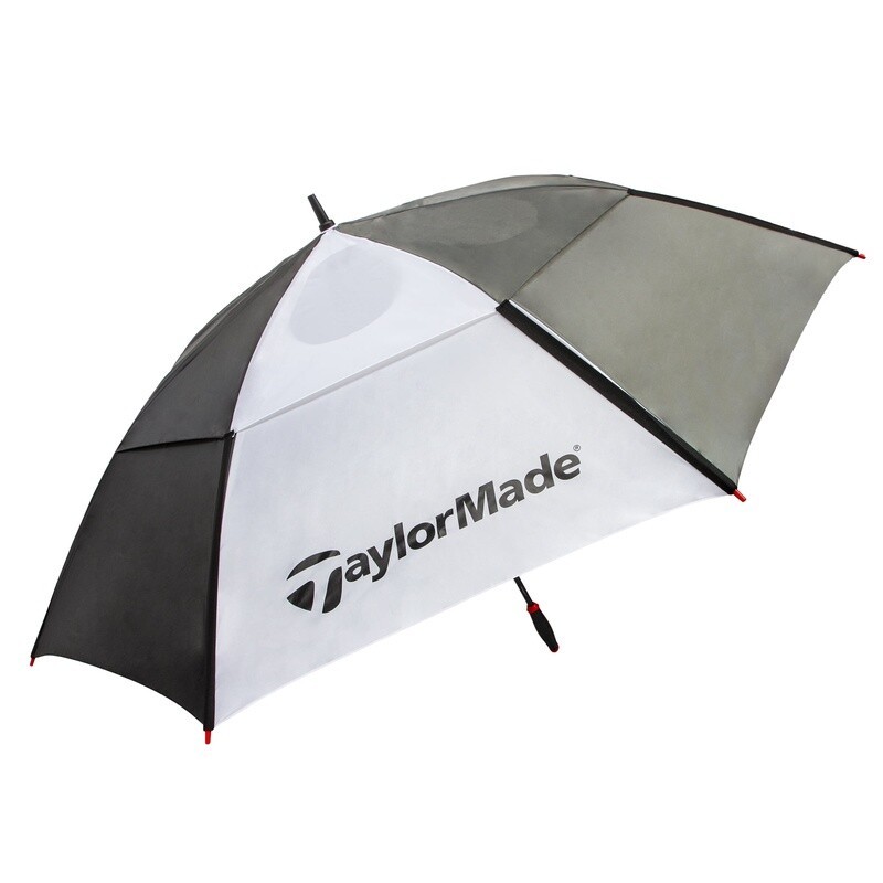 68 Inch Auto Open Golf Umbrella Vented Windproof Ergonomic Handle Durable Frame