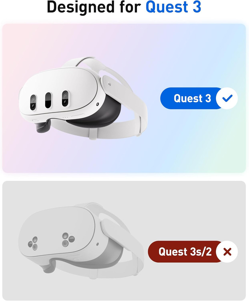 VR Myopia Glasses Lenses for Quest 3, Lenses Insert Compatible with Meta Quest