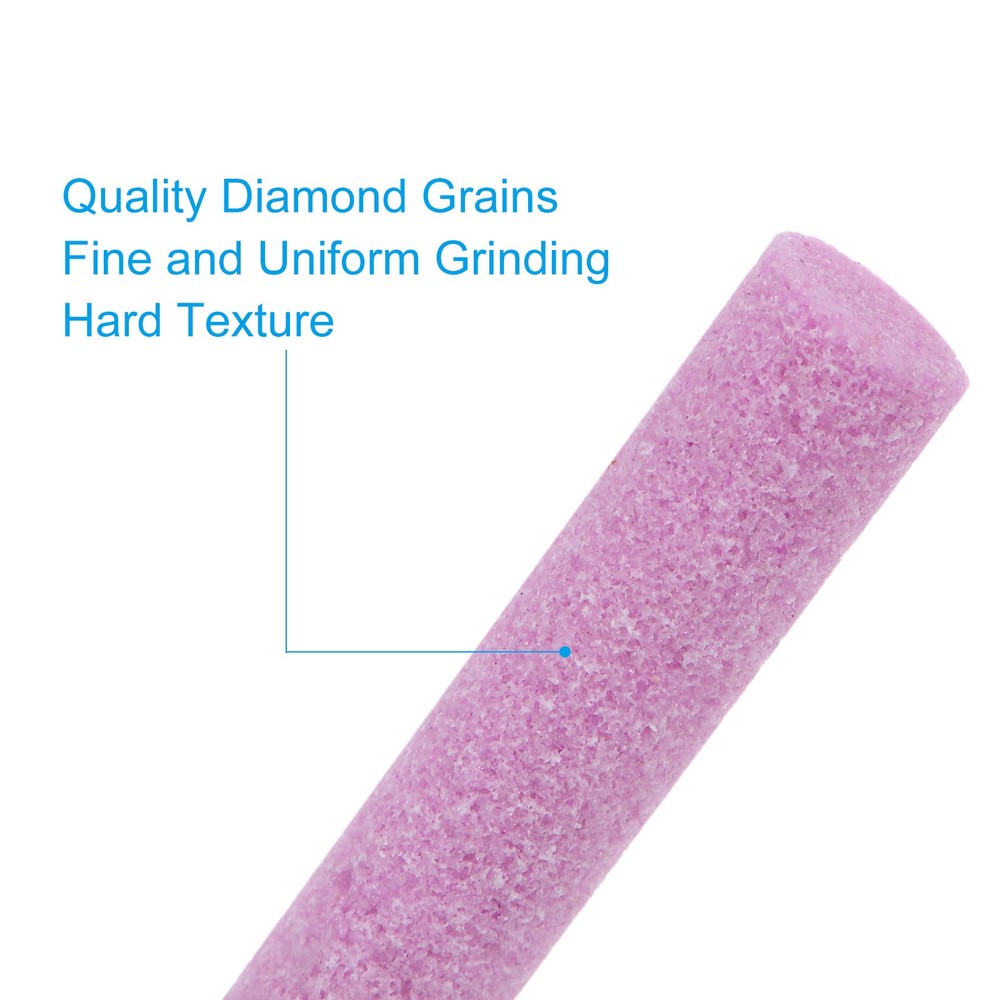 7/32" Diamond Chainsaw Sharpener Sharpening Stone Grinding File Pink 32Sets