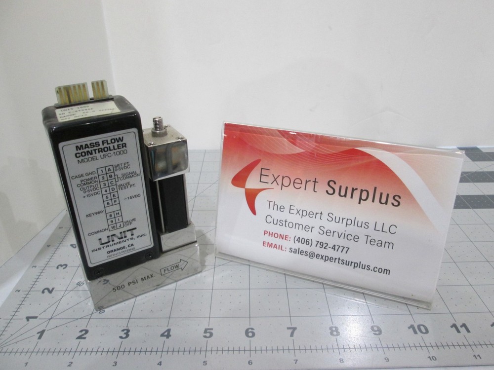 Unit, UFC-1000, Mass Flow Controller, BCL3, 50 SCCM, Used