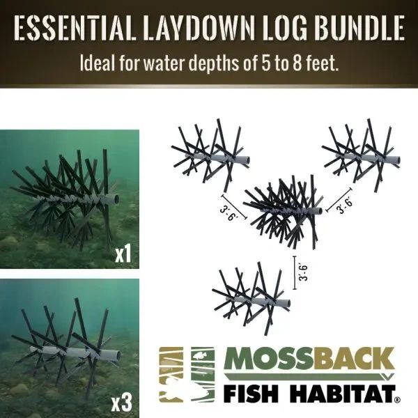MossBack - Essential Laydown Log Bundle