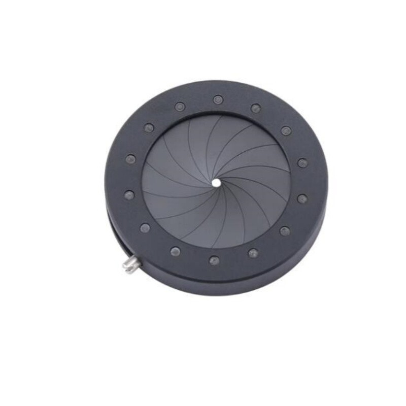 1.5-22mm Aperture Module Integrated Adjustable Iris Diaphragm Manual Condenser