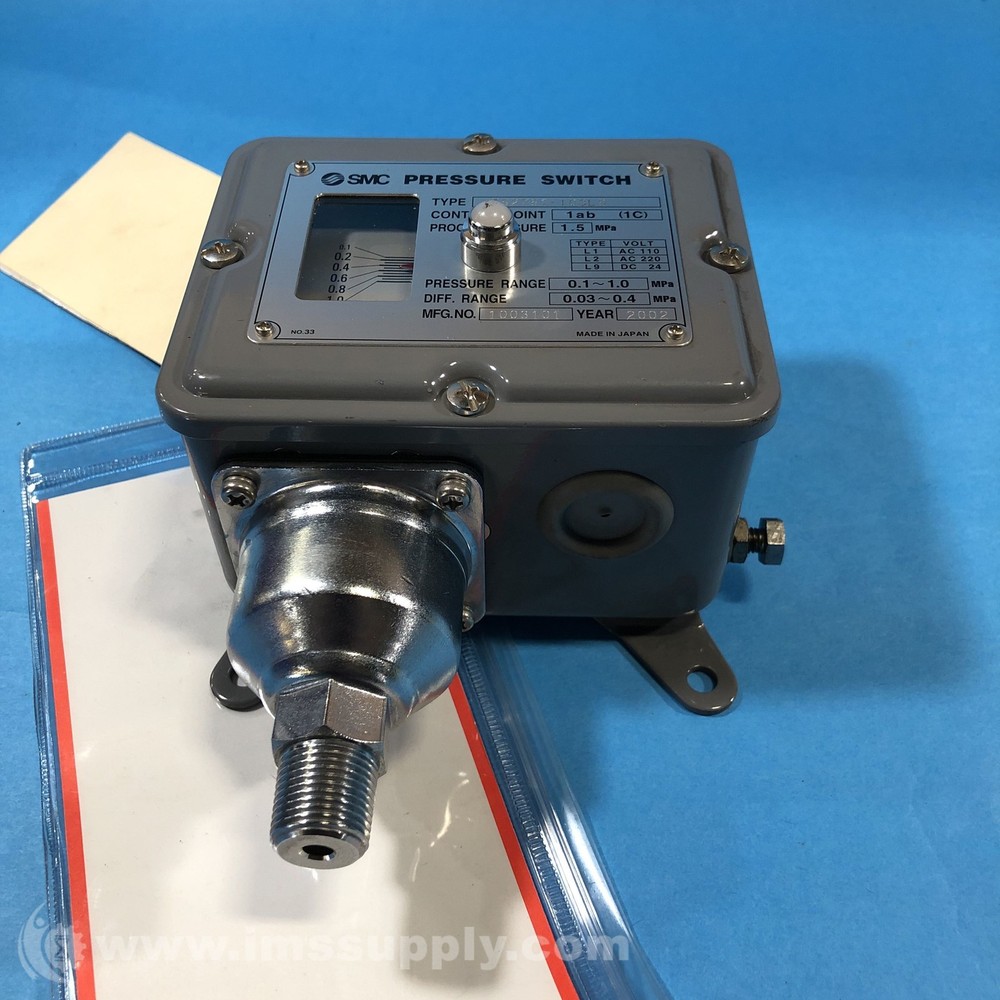 SMC IS2761-103L9 Pressure Switch FNIP