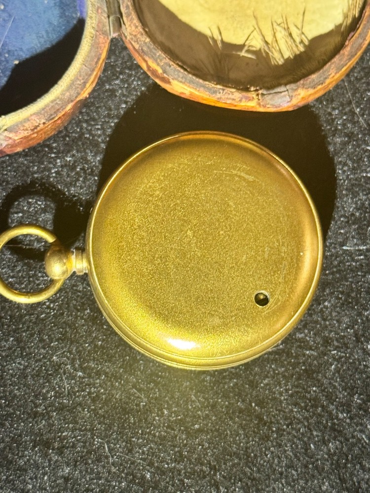 c1870 Pocket Barometer in Oroginal Case
