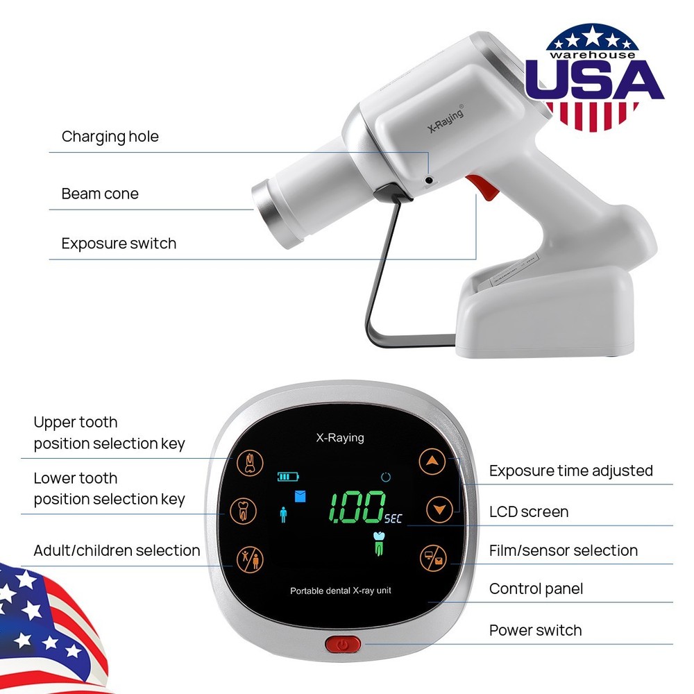 Dental Portable Imaging System X Machine Unit Ray High Frequency Without Shield