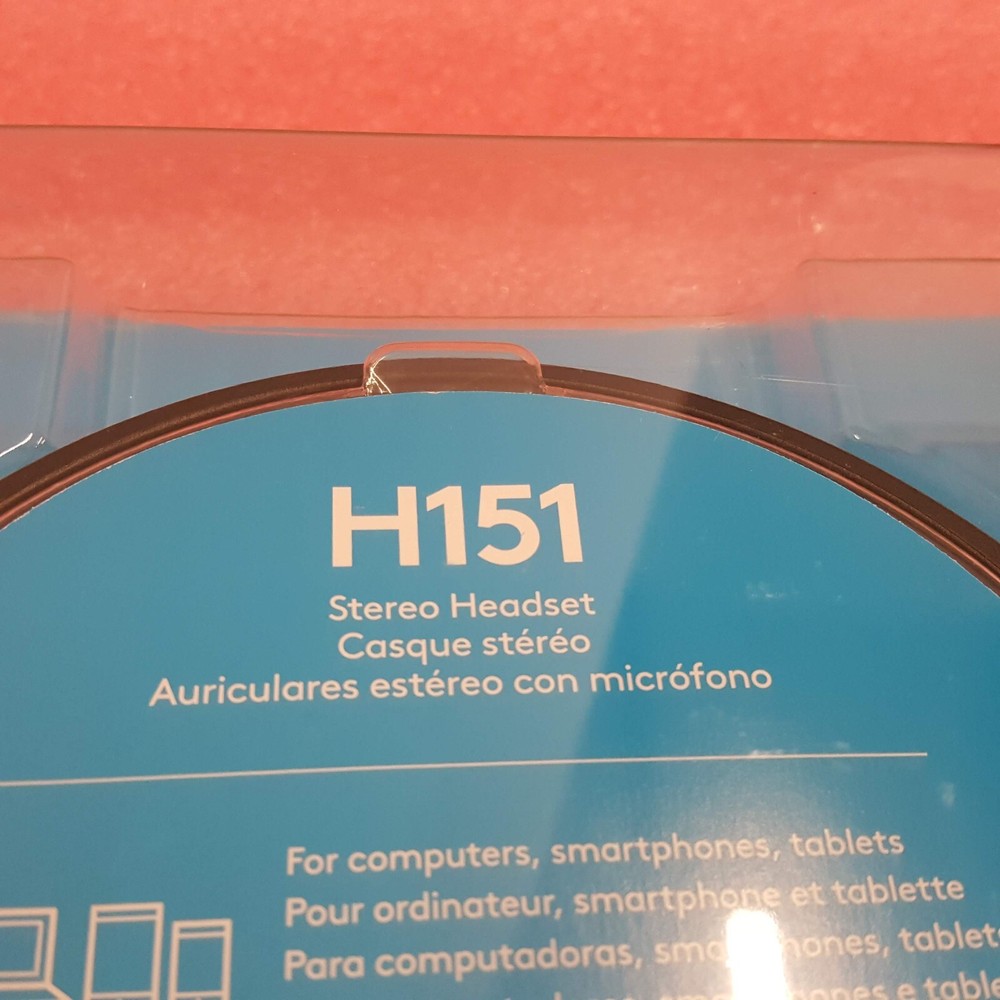 Logitech H151 Stereo Multi Device Headset with In Line Controls