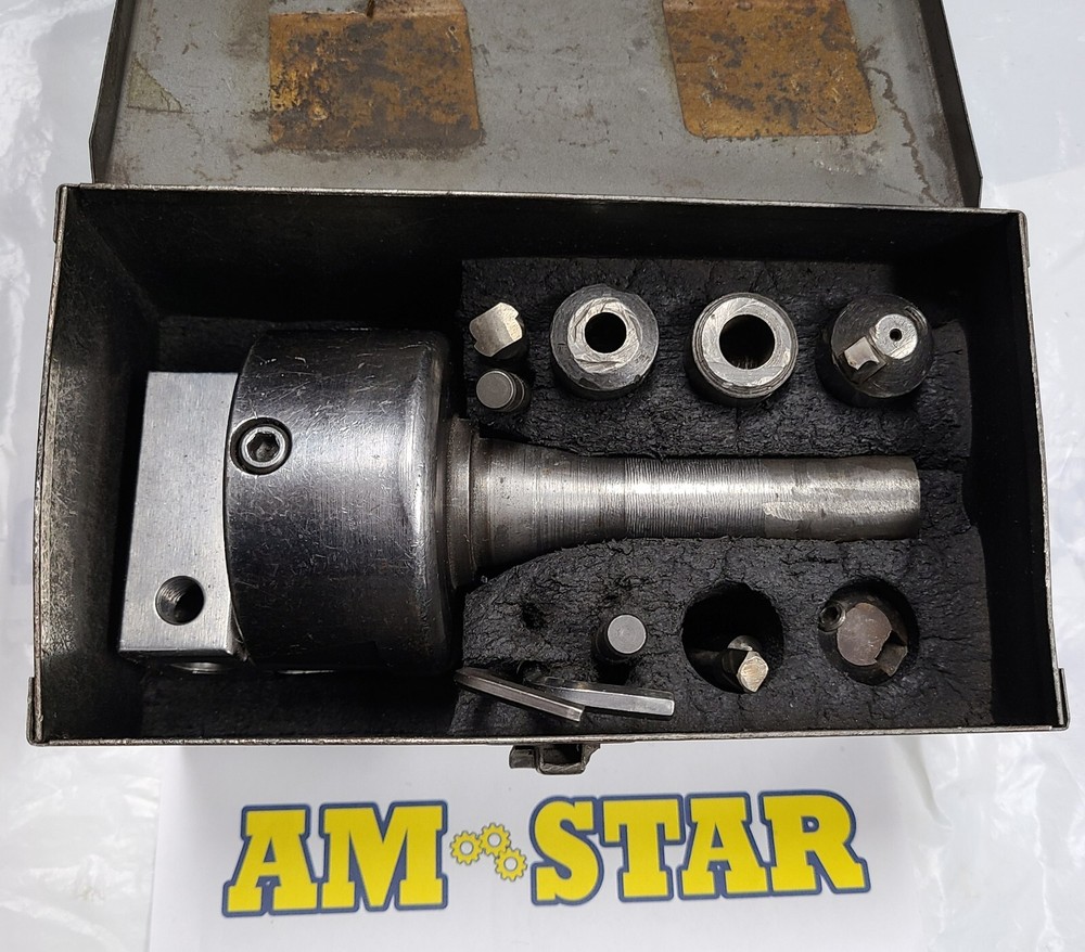 Bridgeport No. 2 Boring Head  -  with case and Tooling