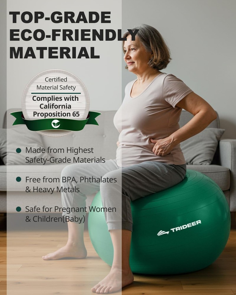 Exercise for Physical Therapy & Workout - Swiss for Core Strength, Flexibilit...