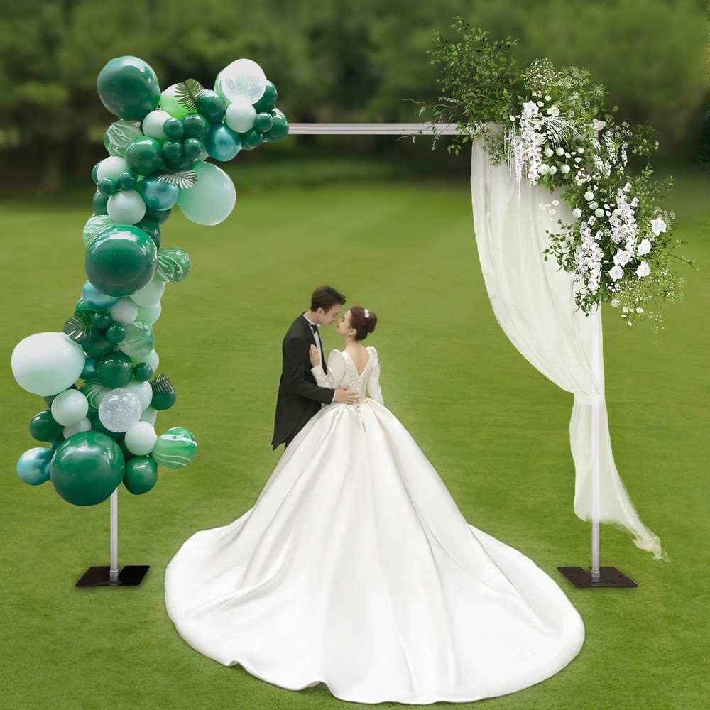 10*10ft Adjustable Backdrop Stand，Background Holder，Square Wedding Backdrop Rack
