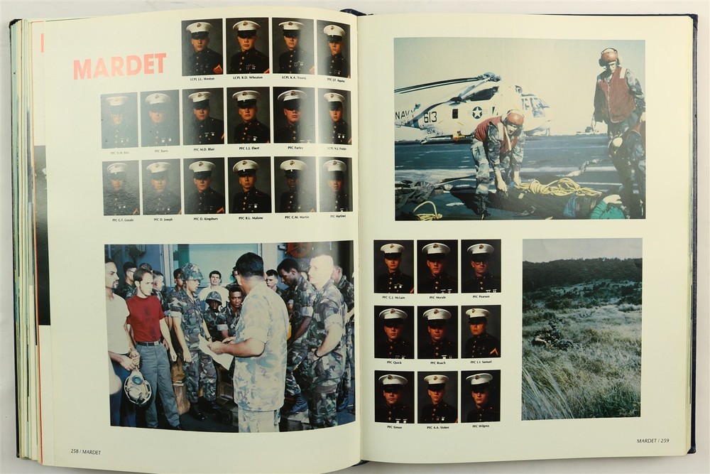 USS Enterprise (CVN-65) 1984 1985 Westpac Deployment Cruise Book