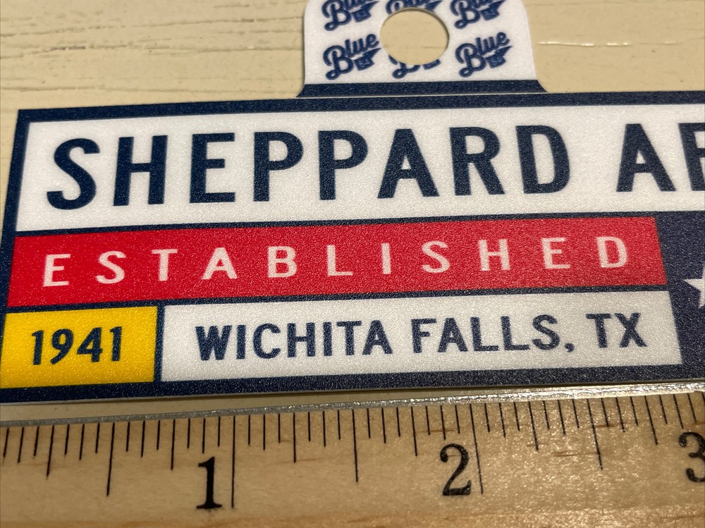 Die Cast Decal - Sheppard AFB, TX - Colored - New
