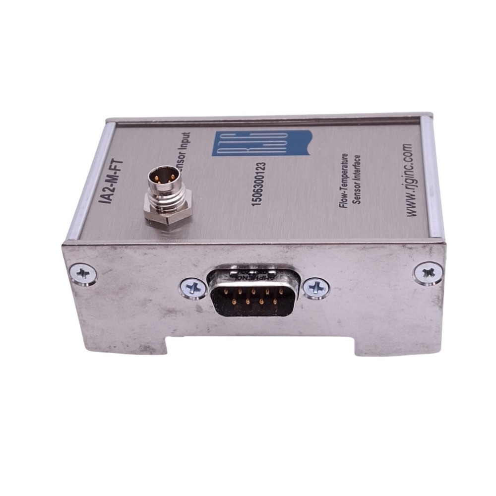 RJG IA2-M-FT Flow-Temperature Sensor Interface, 5VDC, DIN Rail, 140F Max
