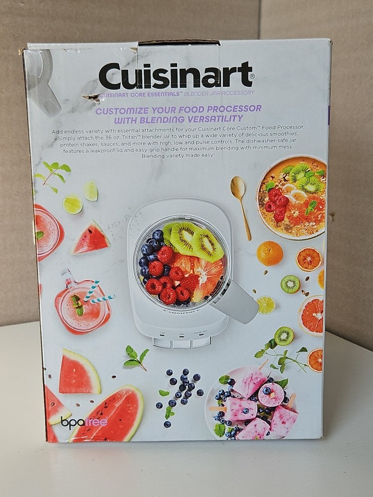 Cuisinart Core Essentials - Blender Jar Accessory 36 OZ Model MFP-B36