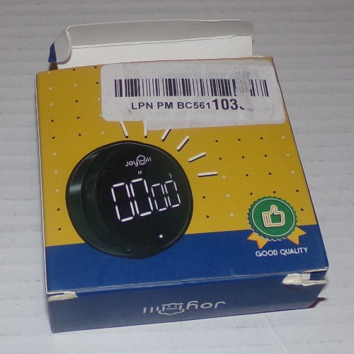 JOYHILL Digital Kitchen Timer, Large LED Display with Magnetic White NEW