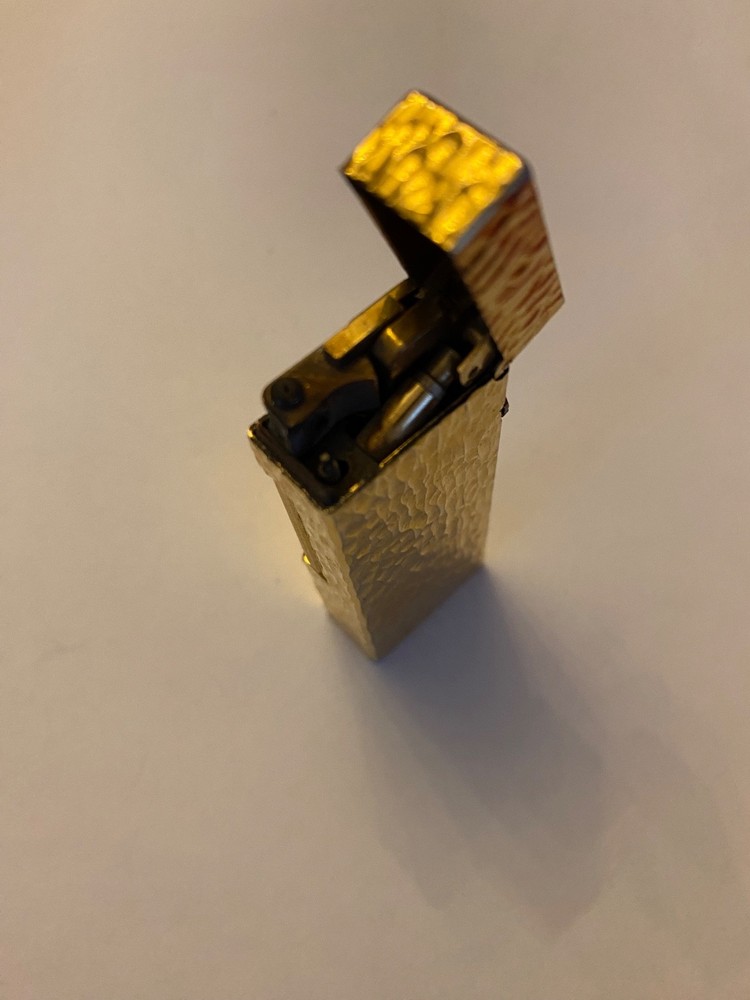 Dunhill golf plated lighter vintage