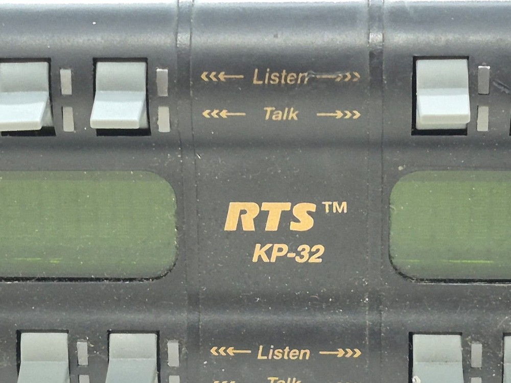 RTS KP-32 Telex 32-Key Intercom Panel Missing Button - As Is For Parts Only