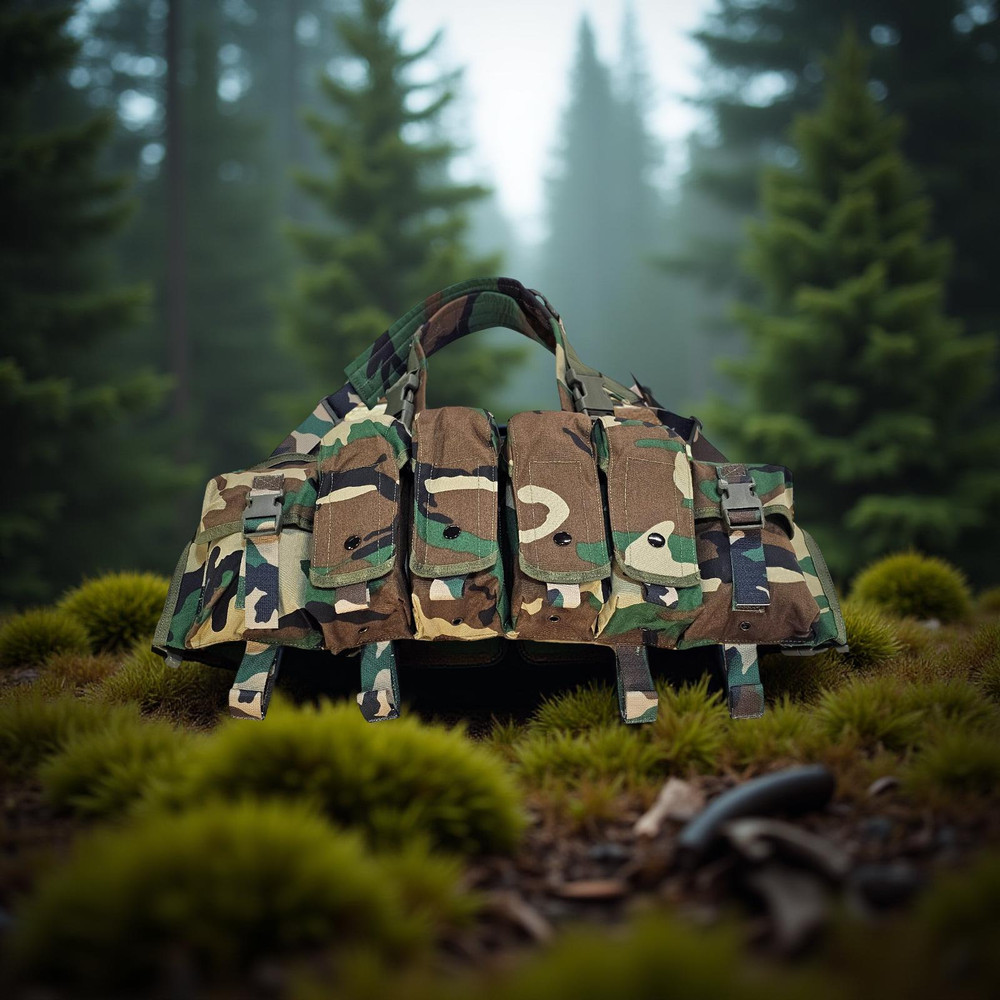 Chest Rig M81 Woodland