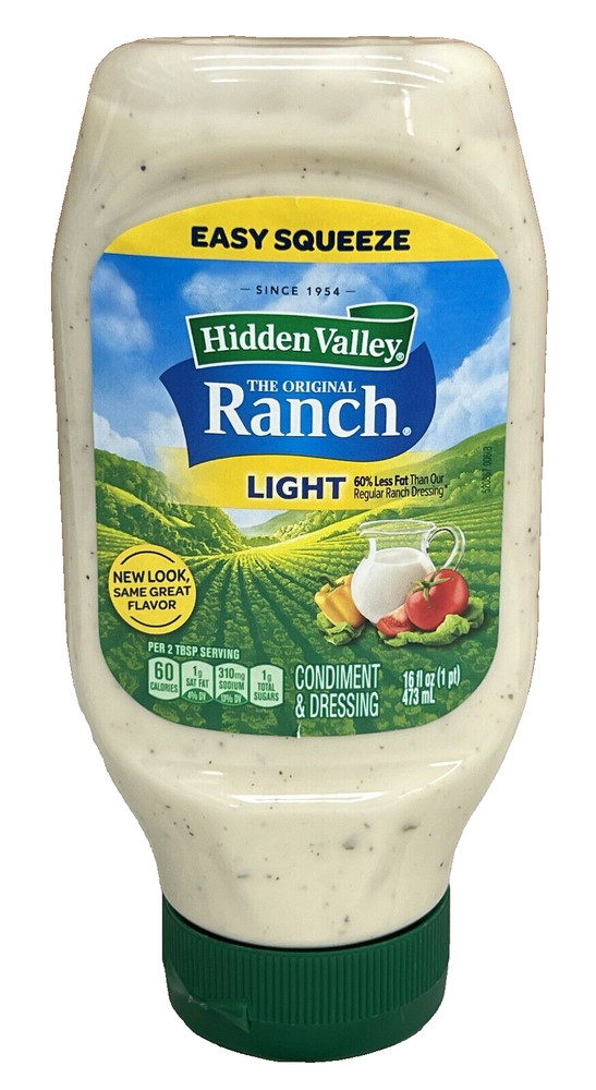 Hidden Valley Ranch Original Ranch Light Easy Squeeze Dressing 16 oz