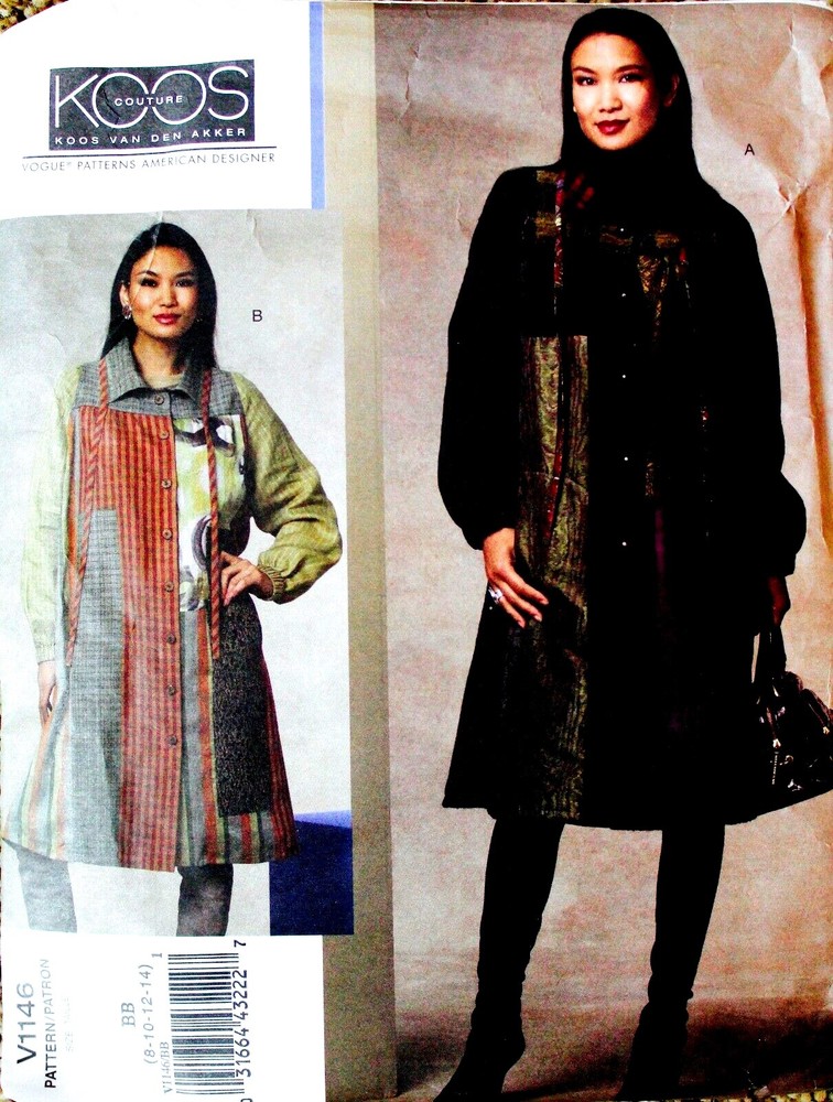 Vogue COAT JACKET CAPE Sew Pattern ~ U PICK! Misses & Plus Sz UC