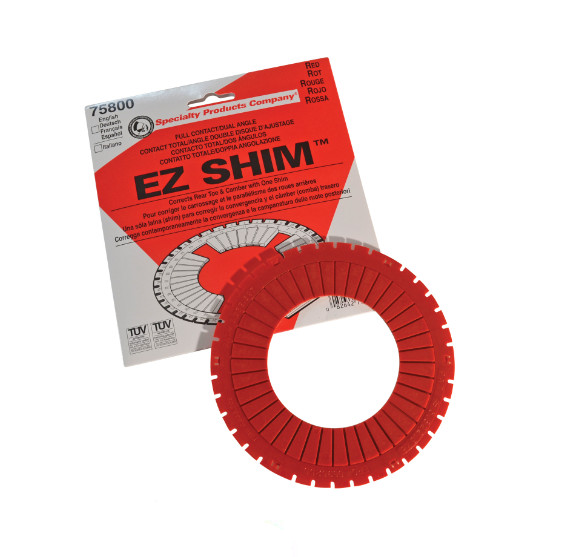 SPECAILTY 75800 ALIGNMENT SHIM DUAL ANGLE SHIM (RED)