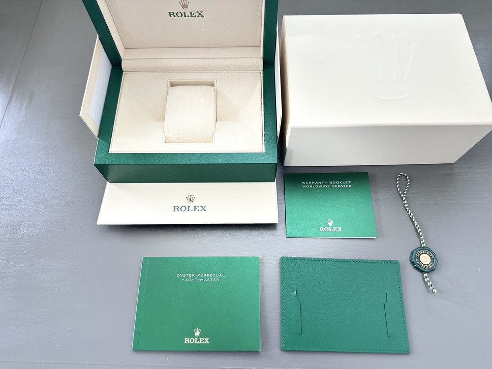 Authentic Rolex Box Set for Yachtmaster