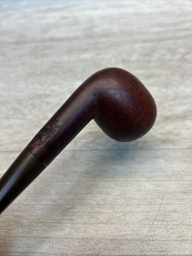 EHRLICH IMPORTED-BRIAR smoking Pipe Beautiful Grain “P” “E”