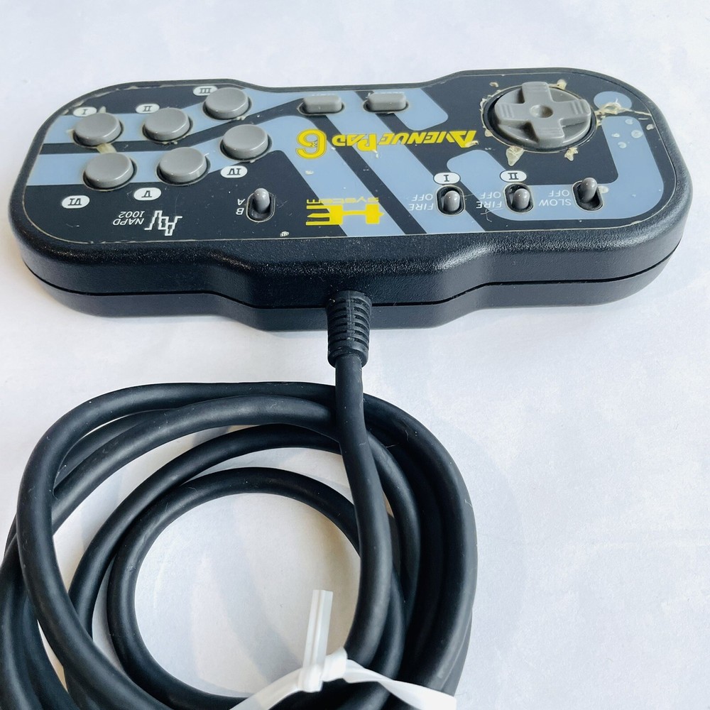 PC Engine 6 button Controller Avenue Pad 6 PCE HE system Control Pad from Japan
