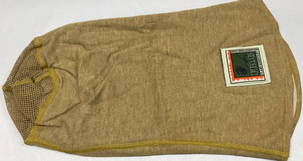 USMC FROG Balaclava Protective Face Shield Fire Resistant Tan OSFM Medium Weight